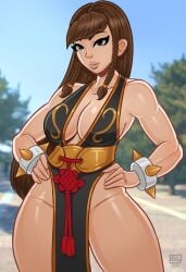 chun-li from street fighter by monolithic-sloth