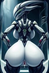 ai_generated breasts frame64_(artist) from_behind tagme warframe_(species)