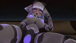 android impimon pussy raruh_(avatar) submissive thick_thighs vrchat vrchat_avatar