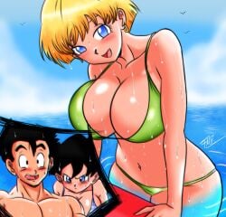 dragon_ball dragon_ball_z erasa flamemasterz son_gohan tagme videl