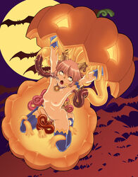 ahe_gao animal_ears anthro areolae artist_request bat breasts broken_rape_victim cat cat_ears catgirl feline female final_fantasy fucked_silly furry gochou_(kedama) halloween mithra monster nipples open_mouth pumpkin rape rolling_eyes saliva small_breasts snot sweat tentacle tentacle_in_ear vaginal_penetration