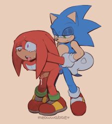 absurd_res ahe_gao anal anthro balls bodily_fluids duo gay genital_fluids genitals hi_res knuckles_the_echidna looking_pleasured male male/male meowwabae nipples penis precum sega sonic_(series) sonic_the_hedgehog sonic_the_hedgehog_(series) sweat tongue tongue_out