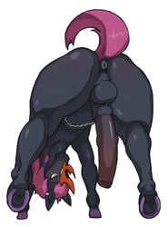 anus ass balls bicorn ear_piercing equine erection gay hair hooves horn horse horsecock joe_gillian killbeat legendz male penis piercing pink_hair presenting raised_tail spread_legs spreading yellow_eyes