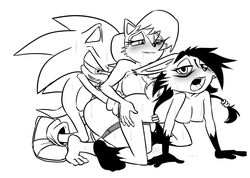 anal anthro anus ass blush breasts chipmunk dildo doggy_style domination feline female femdom from_behind fur furry ground_squirrel hedgehog lynx nicole_the_lynx nipples penetration pussy ravnic sally_acorn sega sex sex_toy sonic_(series) sonic_the_hedgehog sonic_the_hedgehog_(archie) sonic_the_hedgehog_(comics) sonic_the_hedgehog_(series) strap-on sweat tail threesome tongue vaginal_penetration vibrator yuri