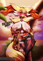 delphox from nintendo by brennan d vries