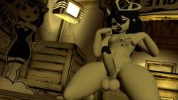 3d 3d_(artwork) 3d_model 3d_render alice_angel bendy_and_the_ink_machine cock cock_out cryptiacurves erect_penis erection femboy femboy_only flamboyant genderbent heart_halo joey_drew_studios male male_only naked naked_male peace_sign penis penis_out rule_63 shy_expression solo twink vrchat vrchat_avatar vrchat_media vrchat_model