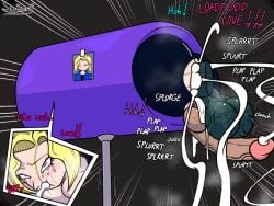 anal android_18 balls_deep balls_on_balls big_ass big_balls big_butt big_penis breeding_mount breeding_mount_with_someone_inside cumming cumming_from_anal_sex cumming_in_ass cumming_inside cumming_together cumming_while_penetrated cumming_while_penetrating dragon_ball futa_on_futa futanari loads_of_cum musky_penis ribrianne ripped_pants rough_anal skurigami spitting_cum sweaty_balls sweaty_butt veiny_penis