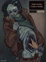 coat guy (no, i'm not a human) from no, i'm not a human by cmts reborn