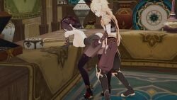 1boy 1girls accessory aether_(genshin_impact) arms ass ass_grab ass_grab_(another) ass_grab_while_doggystyle ass_grabbed ass_grabbing behind behind_another bent_forward bent_over big_ass big_butt blonde_hair blonde_hair_male blonde_male bottomwear breasts breasts_out brown_hair brown_hair_female brunette_female brunette_girl brunette_hair brunette_hair_female butt_grab chiori_(genshin_impact) clothed clothed_female clothed_female_clothed_male clothed_male clothed_male_clothed_female clothed_male_nude_female clothed_male_partially_nude_female clothed_sex clothes clothing cmnf cock counter dick doggy_style doggy_style_position doggy_style_sex doggystyle_position erect_nipple erect_nipples fat_ass fat_butt female female/male female_on_male female_penetrated female_with_male from_behind from_behind_position fucked_from_behind fully_clothed fully_clothed_male genshin_impact grabbing grabbing_another's_ass grabbing_another's_butt grabbing_ass grabbing_ass_from_behind grabbing_ass_while_penetrating grabbing_butt grabbing_from_behind hair half-dressed half_dressed half_naked half_nude hand_on_another's_ass hand_on_another's_butt hand_on_ass hand_on_butt hands hands_on_counter holding holding_another holding_another's_ass holding_another's_butt holding_ass holding_butt holding_partner hoyoverse huge_ass huge_butt indoor indoor_sex indoors indoors_sex large_ass large_butt legs legwear light-skinned_female light-skinned_male light_skin long_hair long_hair_male long_haired long_haired_male male male/female male_behind_female male_on_female male_penetrating male_penetrating_female male_with_female medium_breasts medium_tits mihoyo naked naked_female nipples nirchakz99 nude nude_female nude_male_clothed_male partially_clothed partially_clothed_female partially_naked partially_naked_female partially_nude partially_nude_female penetration penetration_from_behind penis sex sex_from_behind short_hair short_hair_female short_haired standing standing_doggy_style standing_doggystyle standing_position standing_sex straight straight_sex thick thick_ass thick_butt thighs tits_out topless topless_female vaginal_penetration vaginal_sex