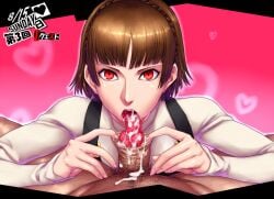 makoto niijima from persona by sawao