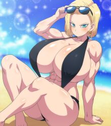 android 18 from dragon ball by hitokiwa kenchin