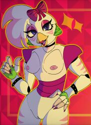 glamrock chica (fnaf) from five nights at freddy's