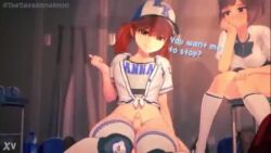 1boy 2girls 3d 3d_animation animated anna_anon anna_skyler baseball_bat baseball_cap baseball_uniform bet betting bouncing_breasts bowtie breasts brown_eyes brown_hair brunette challenge_bet challenge_failed cock cock_between_thighs cum_clog delayed_orgasm didn't_hold_in_cum ejaculating ejaculating_cum ejaculation ela_amano failed_resistance failure locker_room long_video longer_than_one_minute lost_bet making_them_cum_more panties panties_on_penis penis penis_between_thighs penis_out pulsating pulsating_cock pulsating_cumshot rubbing rubbing_penis rubbing_pussy_against_dick ruined_orgasm skirt sound sound_effects squeezing_penis tagme text thigh_sex thighs throbbing throbbing_penis unfair video white_panties white_shirt xvideos
