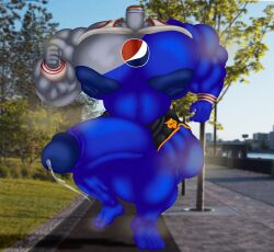 2025 big_penis bodybuilder clothes_break deportive_cloths fetish gay grinder hot huge_balls huge_breasts huge_nipples kindaporn male male_focus male_only musky_body musky_cock musky_feet musky_penis pepsi pepsico pepsiman running showing_breasts showing_penis