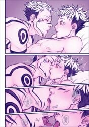 gay itadori_yuuji jujutsu_kaisen ryoumen_sukuna_(jujutsu_kaisen) viikavi_art yaoi