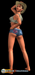 3d harley looking_back outlaw_golf outlaw_volleyball tramp_stamp