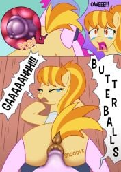 2futas agentredgirl anal anal_sex butterball crying futa/futa futa_on_futa futa_penetrating_futa futa_pov futanari futanari_pov inside_view milkshake my_little_pony tears