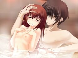 :3 =_= bath game_cg kawakami_kazuko maji_de_watashi_ni_koi_shinasai! naoe_yamato nude