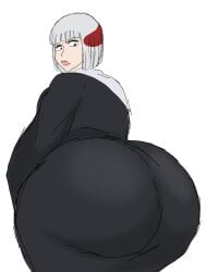 1female 1girls ass ass_focus big_ass bubble_butt dumptruck_ass enormous_ass fat_ass female female_only gigantic_ass huge_ass jujutsu_kaisen mature mature_body mature_figure mature_woman milf momiji_(artist) round_ass solo solo_female tagme twitter_link uraume