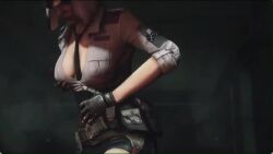 1girls 50s dead_rising dead_rising_3 hilde_schmittendorf moaning police_uniform slutty_outfit sound tagme tie_between_breasts touching_breast touching_pussy touching_self video video_game_character video_game_franchise villainess white_hair