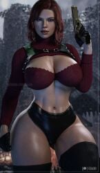 1girls 3d ada_wong_(cosplay) ass avengers big_ass big_breasts black_widow_(marvel) bra breasts bust busty capcom cga3d chest cosplay curvaceous curvy curvy_figure erotichris female female_focus hero heroine hips hourglass_figure huge_ass huge_breasts human lace-trimmed_bra large_ass large_breasts leather_clothing legs light-skinned_female light_skin marvel marvel_comics marvel_vs._capcom mature mature_female natasha_romanoff red_hair resident_evil resident_evil_4 russian russian_girl solo spy superhero superheroine thick thick_hips thick_legs thick_thighs thighs voluptuous voluptuous_female waist wide_hips