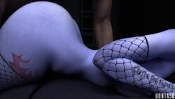 1boy 1girls 3d animated bed big_ass big_breasts big_penis honta_animation large_ass light-skinned_male moaning moaning_in_pleasure mp4 nyl_widowmaker overwatch prone_bone purple_skin sex side_view sound tagme video video_games widowmaker