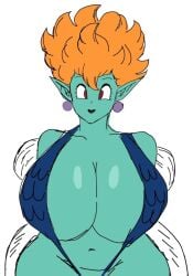 big_breasts dragon_ball dragon_ball_z momiji_(artist) princess_snake