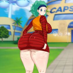 bulma (afro) from dragon ball by lxrd ekans
