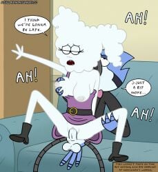 adullperson air_creature air_humanoid anthro anthro_penetrating anthro_penetrating_humanoid ass avian avian_feet bird blue_jay boots bottomless breast_grab breast_squeeze breasts cartoon_network clothed clothing clothing_lift cloud cloud_humanoid cloudy_jay corvid dialogue digital_media_(artwork) dress dress_lift duo elemental_creature elemental_humanoid english_text erection feathers feet female female_on_anthro female_penetrated footwear genitals hand_on_breast hi_res holding_breast humanoid humanoid_on_anthro humanoid_penetrated interspecies jay_(bird) living_cloud looking_at_another male male/female male_on_humanoid male_penetrating male_penetrating_female mordecai_(regular_show) new_world_jay no_underwear nude oscine passerine penetration penis regular_show sex shoes smile speech_bubble spread_legs spreading squeezing tail tail_feathers text toes toony vaginal_penetration vulva