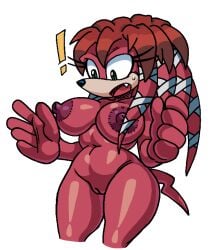 ! anthro archie_comics areolae big_breasts breasts cleft_of_venus echidna edited_art eyelashes female furry lara-le mobian mobian_(species) mobian_echidna nipples nude_female oerba_yun_fang open_mouth pussy sega sonic_(series) sonic_the_hedgehog_(archie) sonic_the_hedgehog_(comics) sonic_the_hedgehog_(series) sweat tail third-party_edit voideyedpanda white_background