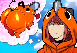 ai_generated ass_bigger_than_head big_ass big_breasts breasts_bigger_than_head bubble_ass bubble_butt chainsaw_man curvy curvy_body curvy_female curvy_figure doranne dreaming gigantic_ass gigantic_breasts huge_ass huge_breasts makima_(chainsaw_man) novelai pochita_(chainsaw_man) pochita_(chainsaw_man)_(cosplay) rose_(flower) slim_waist thick_thighs thinking thinking_of_someone_else