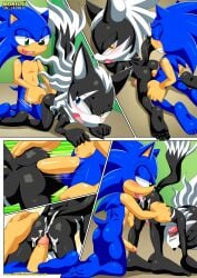 infinite (sonic) from rivals my infinite shadow (comic) by bbmbbf