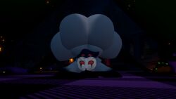 1boy big_ass booty bottom_heavy bottom_heavy_femboy bottomless femboy front_view gflemon47_vr hellaverse helluva_boss jack-o_pose male_focus male_only owl owl_demon presenting presenting_ass presenting_hindquarters solo_male stolas_(helluva_boss) submissive_pose tagme thick_ass thick_thighs thighs vrchat vrchat_avatar