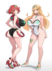 mythra from monolith soft by gonzarez