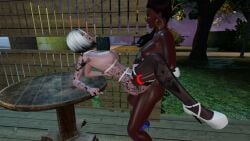 3d 3dxchat african_futa american_female anal bald bald_futa black_hair blacked_american blacked_white_girl chocolate_and_vanilla chocolate_skin dark-chocolate_skin dark-skinned_futa dickgirl_domination dickgirl_on_female dickgirl_penetrating ebony_futa eurolatina from_behind from_below futa_on_female futadom futanari game game_screen gameplay interracial latina light-skinned_female long-haired_female long_hair mmo public_sex roal screenshot shemale shemale/female shemale_on_female slim_female social_game straight_hair table tattoo thick_futa thighhighs two-tone_hair vaginal vaginal_penetration very-dark-skinned_futa very_dark_skin
