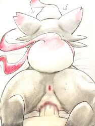 2024 3:4 absurd_res anus ass bodily_fluids censored dipstick_ears dipstick_tail duo ear_markings eiroru erection female feral first_person_view fluffy fluffy_tail generation_8_pokemon genital_fluids genitals graphite_(artwork) grey_body hi_res hisuian_form hisuian_zorua human lying male male/female mammal markings multicolored_ears multicolored_tail nintendo on_front penetration penis pokemon pokemon_(species) pussy quadruped rear_view regional_form_(pokemon) sweat sweatdrop tail tail_markings traditional_media_(artwork) vaginal_fluids