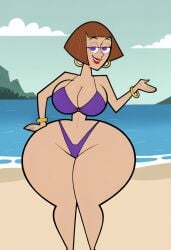 ai_generated danny_phantom ero-sennin madeline_fenton milf nickelodeon nicktoons tagme