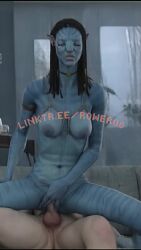 ai_generated alien alien_girl animated athletic_female avatar avatar:_the_way_of_water braid closed_eyes cowgirl_position female human human_penetrating light-skinned_male na'vi neytiri pov realistic rower tagme vaginal_penetration video