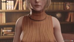 1girls animated ashley_graham blonde_hair bouncing_breasts breast breasts cumshot femdom hentai penis pussy resident_evil sfm tagme thighjob uncensored video vranimeted