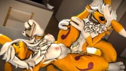 16:9 3d_(artwork) anthro bodily_fluids breasts brother_(lore) brother_and_sister_(lore) cum cum_inside digital_media_(artwork) duo eating female food fur genital_fluids genitals hair hi_res incest_(lore) male male/female mammal nipples nude sandwich_(food) sex sibling_(lore) sister_(lore) source_filmmaker_(artwork) stomach_bulge twincest_(lore) twins_(lore) veryfluffy widescreen