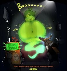 2boys big_ass fat_ass femboy foreskin ghost ghost_boy green_body horny huge_ass male oliver_higgs_(remiman) penis randy_(remiman) rem_(oc) remiman scary spooky transparent transparent_body uncircumcised voluptuous_male