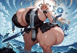 1girls ai_generated ass big_lips breasts breasts_bigger_than_head butt_bigger_than_body butt_bigger_than_head butt_bigger_than_torso cartethyia_(wuthering_waves) clothed female female_focus fleurdelys_(wuthering_waves) gigantic_breasts huge_ass huge_breasts huge_butt hyper hyper_ass hyper_breasts hyper_butt isometria large_ass large_breasts large_nipples lips massive_ass massive_breasts massive_butt nipple_bulge overflowing_breasts solo_female thick_thighs tight_clothing wuthering_waves