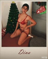 dina (the last of us) from christmas by vyet3d