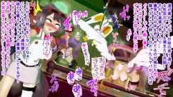 angewomon breasts digimon digimon_(species) digimon_adventure digimon_frontier digimon_story digimon_story:_time_stranger japanese_text jetsilphymon kanan_yuki koikatsu large_breasts multiple_girls sakya thick thick_thighs thighhighs thighs translation_request