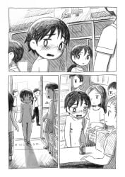 1girls comic completely_nude completely_nude_female navel nekobungi small_breasts