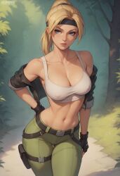 sonya blade from midway by flowerxl