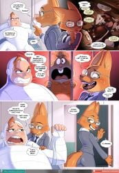 2025 anthro artist_collaboration asura-00 bed body_cast butt_slap canid canine canis cast cheek_tuft chilllum city city_background claws close-up clothing comic crossed_arms dialogue diane_foxington digital_media_(artwork) domestic_cat dreamworks duo english_text eyebrow_piercing eyewear facial_piercing facial_tuft fangs felid feline felis fellatio female female_anthro flag flashback fluffy fluffy_tail fox fur furniture fuzzy genitals green_eyes hi_res hospital hospital_bed male male_anthro mammal maurice_valmont misty_luggins mustelid musteline night open_mouth oral orange_body orange_fur penile piercing police police_officer prison prison_uniform prisoner professor_marmalade proud reassuring red_eyes sex slap spanking speech_bubble spirale tail teeth text the_bad_girl the_bad_guys threatening threatening_words tomiku tongue tuft uniform url villainous worried