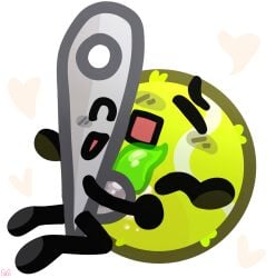 1boy1futa 1boy1girl 1girl1boy 1male1futa :3 anal_sex anal_sex battle_for_dream_island bfdi bfdia blush closed_eyes color colored cum_stain female_penetrating_male futa_penetrating_male futanari happy heart juice legs_spread needle_(bfdi) non-human o_o object_shows open_legs osc shaded tennis_ball_(bfdi) tentacle tentacle_sex the_power_of_two tpot watermark white_background