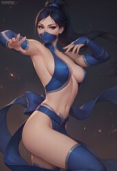 kitana from midway by flowerxl