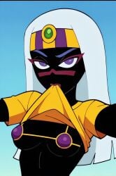 ai_generated dark_skin female purple_eyes solo upper_body